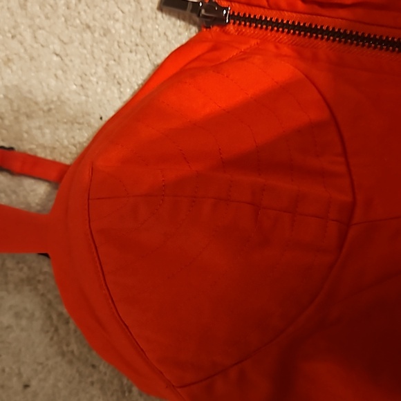 Bebe size xs red corset top - Picture 3 of 4